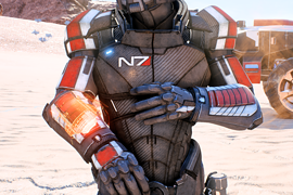 N7 Armor Dual stripes