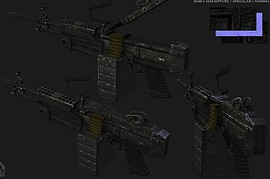 M249 Default dynamic retexture