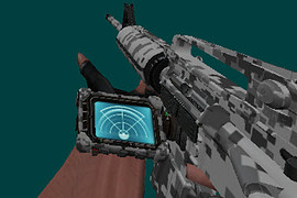 Snow Camo M4 (CoD: MW2) only v_