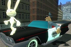 Sam and Desoto(car)