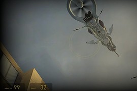 Non glowing gunship skin