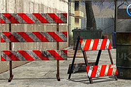 Barricades Fuel Drum