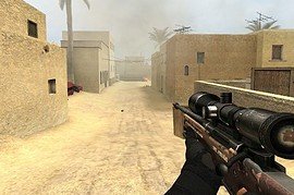 Black AWP W Laser