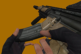 CoD:MW2 scoped m4a1 with silencer