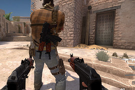 Dual AKS-74U