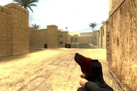 Havoc Red and Black deagle