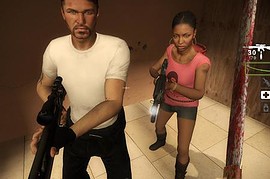 Dawn of the dead's ana and cj