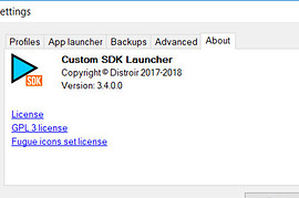 Custom SDK Launcher 6