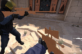 Cardboard AWP Dragon Lore