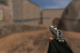 Silver KS Colt 1911