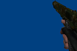 Colt M1911 Dark-Green Camo