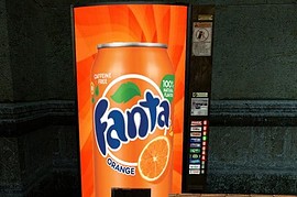 Fanta Vending Machine