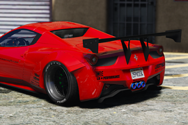 Ferrari 458 Spider (Liberty Walk)