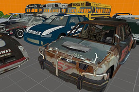 Машины из Flatout 2
