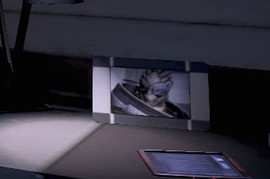 Empty Frame on Shepard's Desk (v.1)