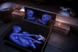 Liara's Pillows and blanket (v.3 - v.7)
