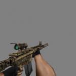 Assault LR300 Desert Camo