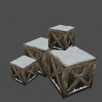 Crates outdoor