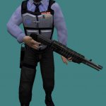 HD Barney with shotgun (fixed)