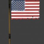 American Buff Banner Flag